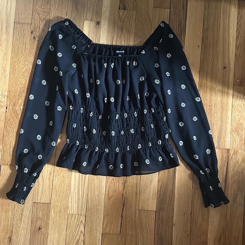 Madewell Floral Blouse